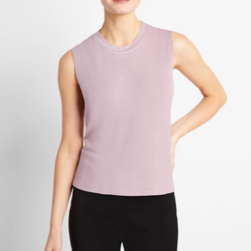 Of / Mercer Women's Windsor Top in Lilac Size XL